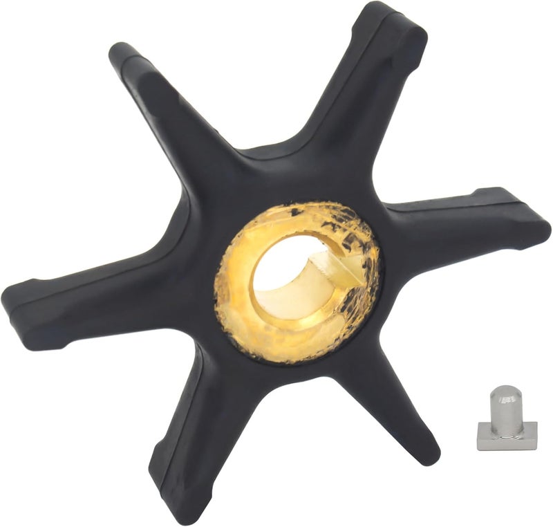 QUICKMARINER QuickMarine 277181 Boat Water Pump Impeller with Pin Key Service Kit for Johnson Evinrude 3-7.5 HP Outboard Motors replaces 0277181 Sierra 18-3001 Marine Engine - Image 4